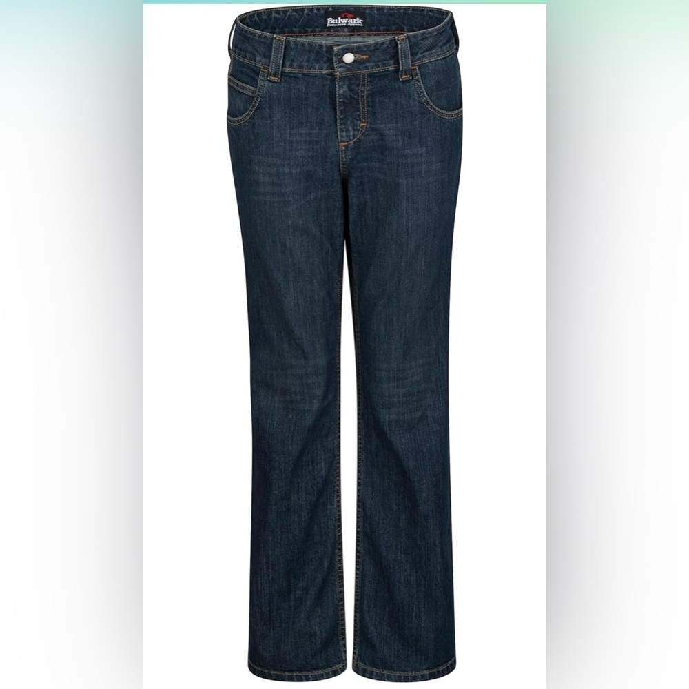 Bulwark FR Women's Straight Fit Jean with Stretch 24x35U